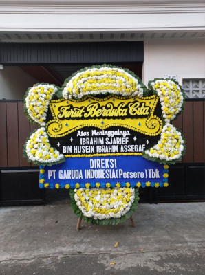Papan Bunga Duka di Bulurejo