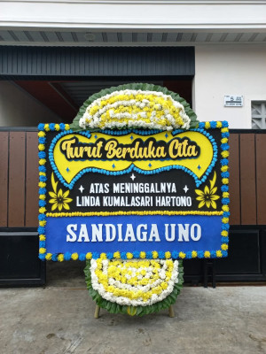 Papan Bunga Duka di Bulurejo