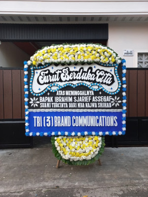 Papan Bunga Duka di Bulurejo